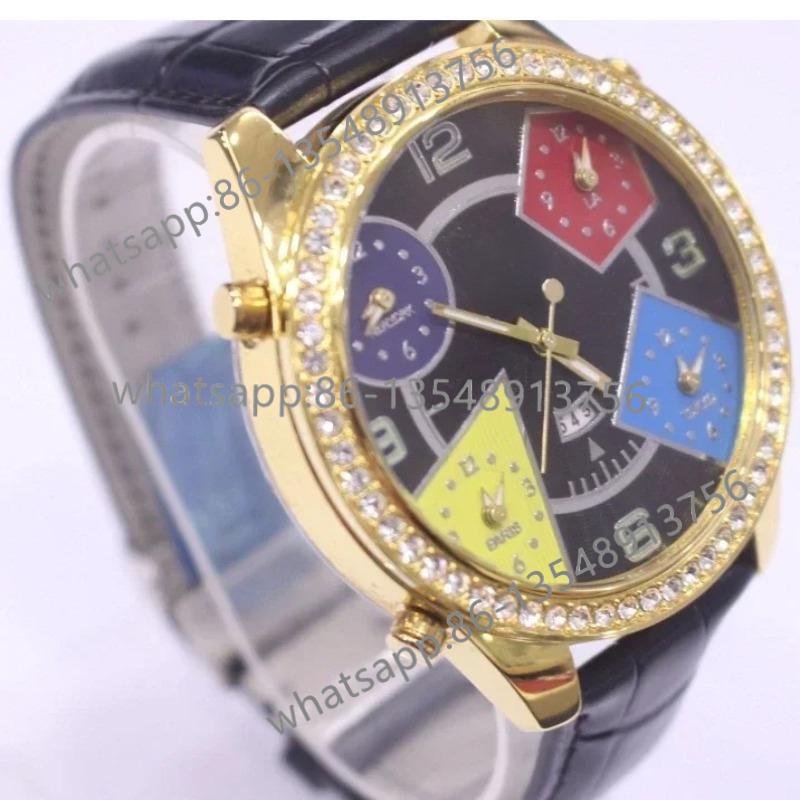 Five Time Zone Men's Watch Qua - Office Furniture Zone 리뷰 및 가격