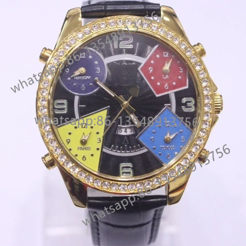 Five Time Zone Men's Watch Qua - Office Furniture Zone 리뷰 및 가격