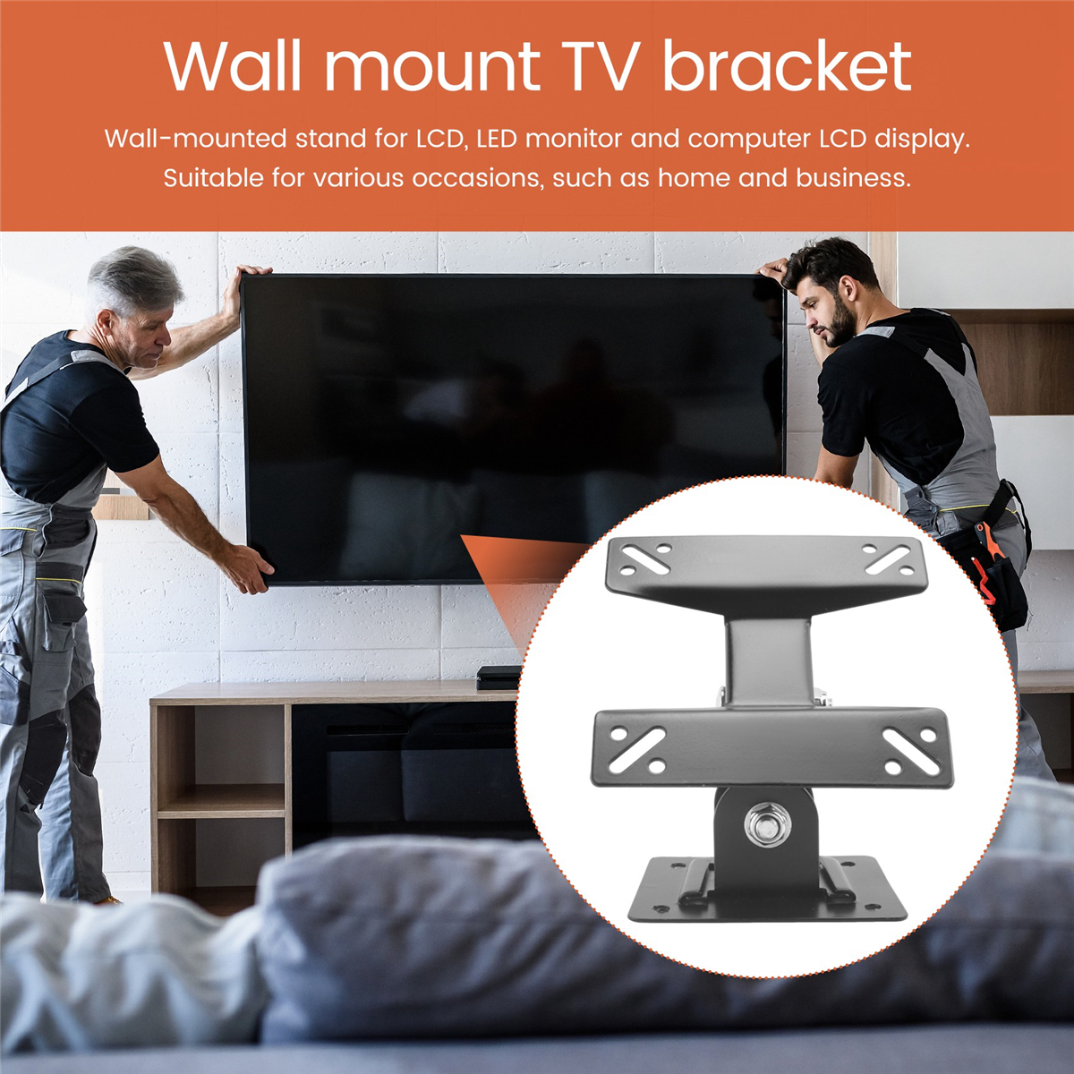 ABQR Universal Wall Mount Stan - Adjustable Monitor Mount 리뷰 및 가격