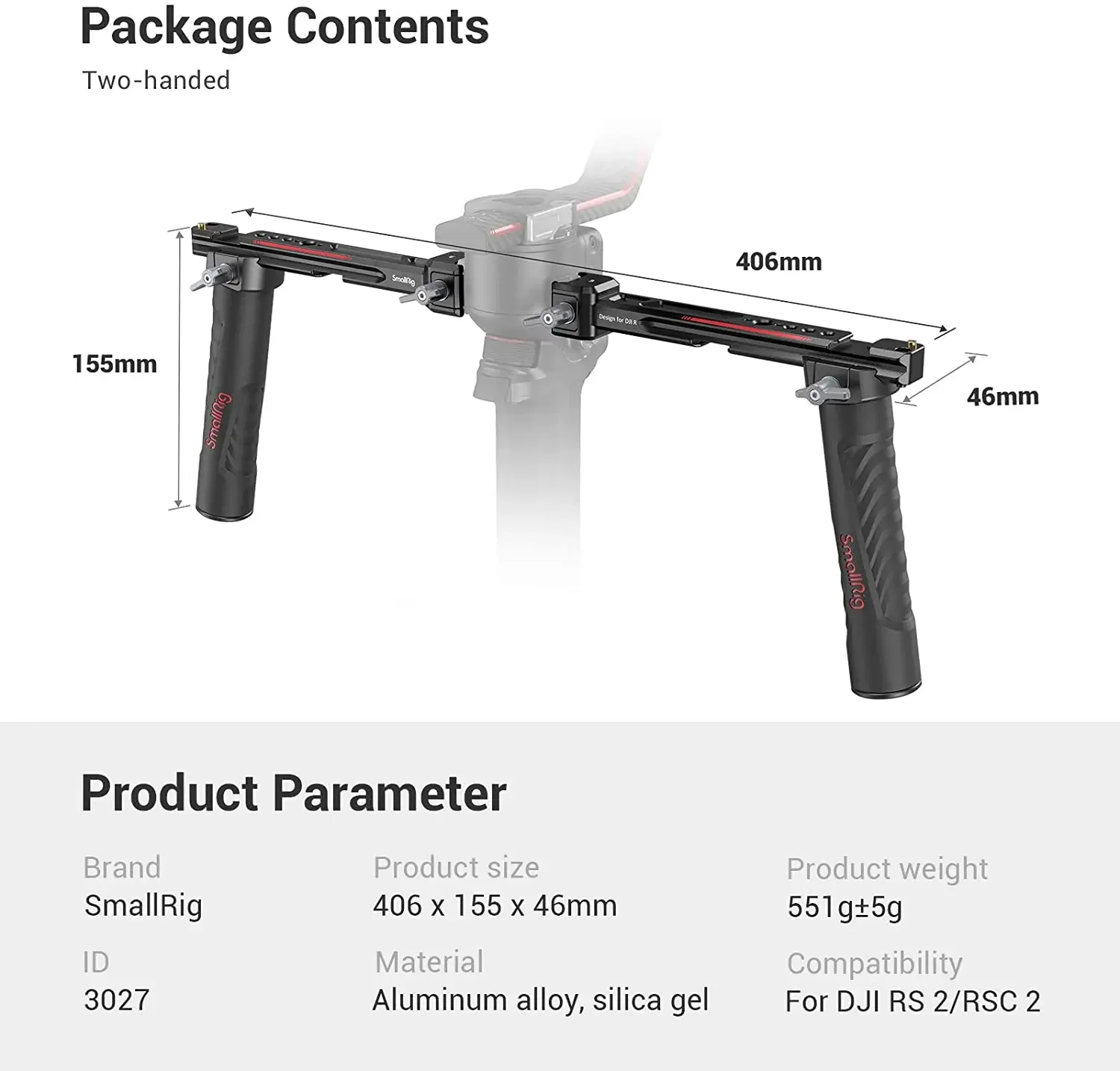 SmallRig 3027 Adjustable Dual  - Adjustable Monitor Mount 리뷰 및 가격