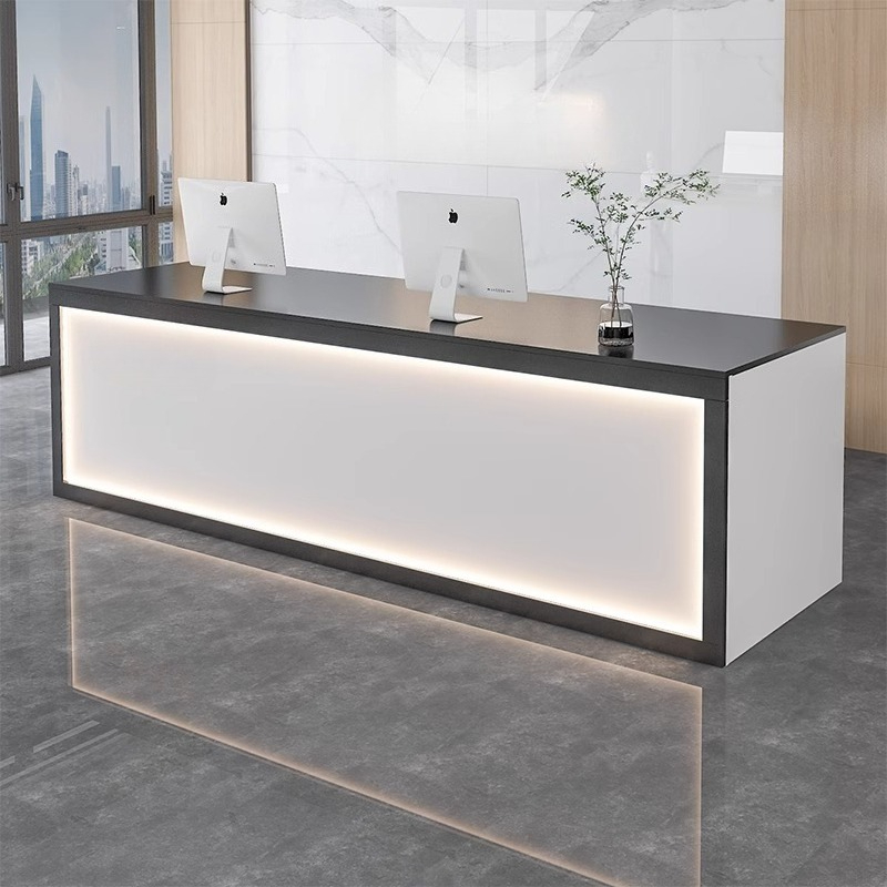 White Rental Reception Desks L - Office Furniture Rental 리뷰 및 가격