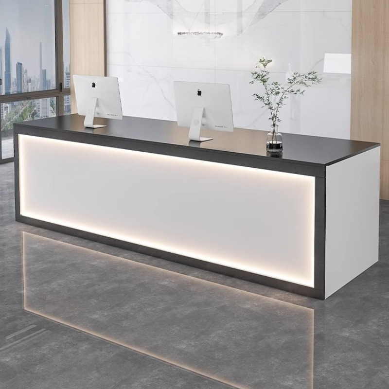 White Rental Reception Desks L - Office Furniture Rental 리뷰 및 가격