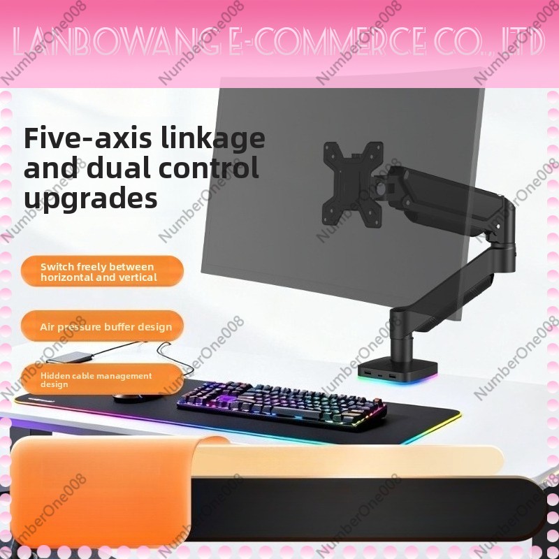 Monitor Arm with Type C USB In - Adjustable Monitor Mount 리뷰 및 가격