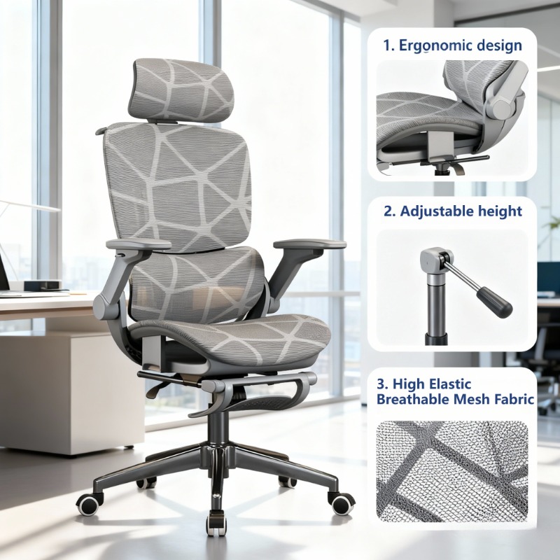 Air Titan Full Mesh Office Com - Office Furniture Zone 리뷰 및 가격